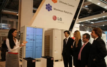 Prezentacja nowych produktów LG na targach CLIMATIZACION 2011
