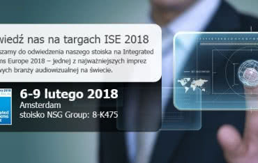 NSG Group na targach Integrated Systems Europe w Amsterdamie
