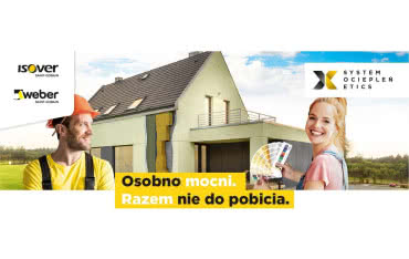 Isover i Weber prezentują wspólny system ocieplania ETICS