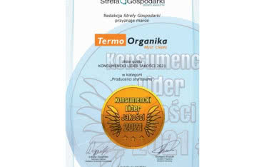 Konsumencki Lider Jakości 2021 dla Termo Organiki